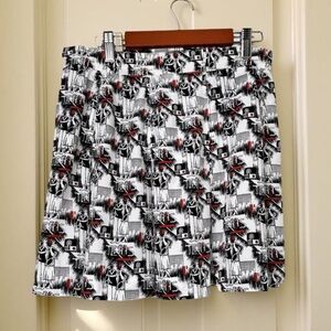 Vintage Tail Tennis Pleated Skirt Black&White SZ 10,perfect pickle ball skirt